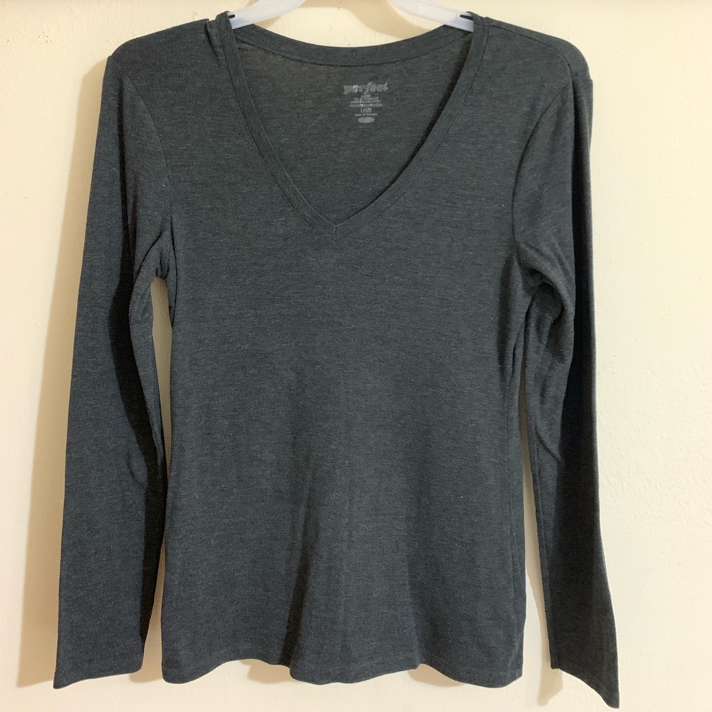 Perfect | Heather Grey Long Sleeved Shirt
